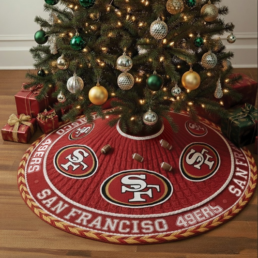 NFL x SF Premium Christmas Tree Skirt HLP HLPHUONG