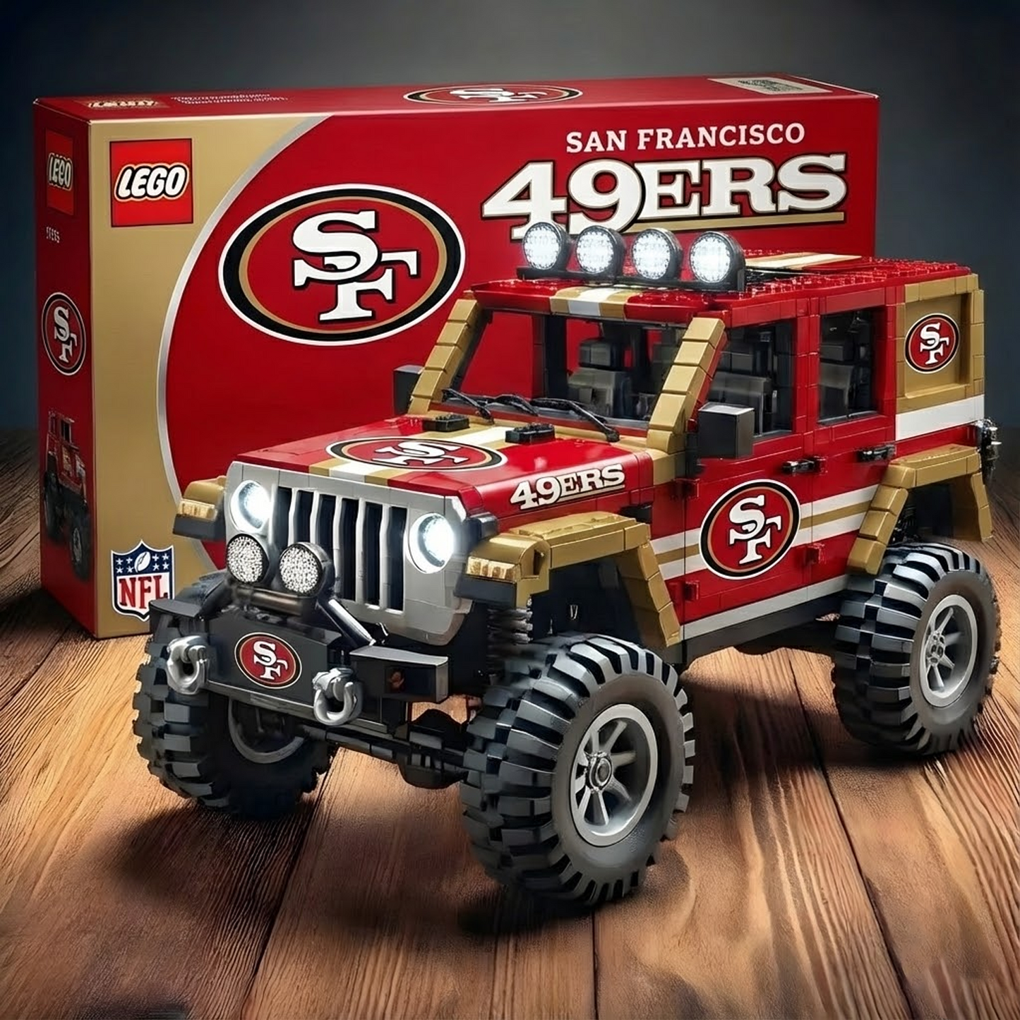 NFL Series Guardian Off-Road Vehicle Model Toy V1 2211 NAK NHT