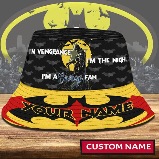 SIGNATURE Bucket Hat NFL x DAL Batman Gift For Fans NDT NHM