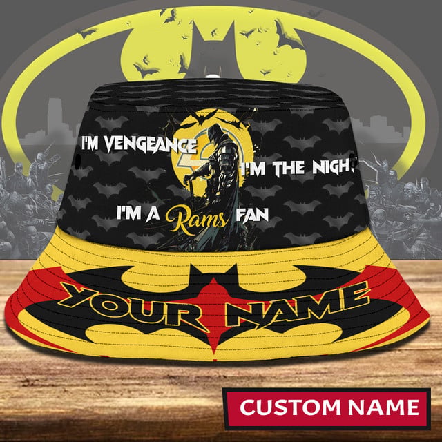 SIGNATURE Bucket Hat NFL x RAM  Batman Gift For Fans NDT NHM