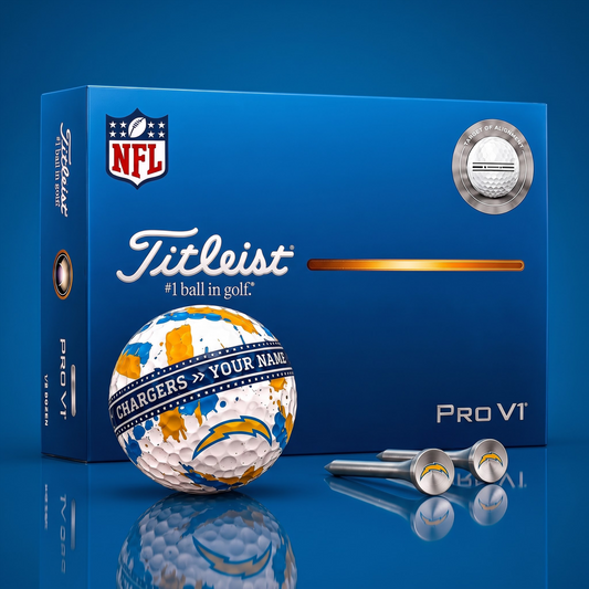SIGNATURE NFL X LAC DELUXE PERSONALIZED GOLF BALL LIMITED EDITION