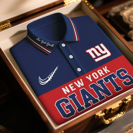 SIGNATURE NFL X NYG BUSINEES POLO CLASSIC NDT NHM 2510