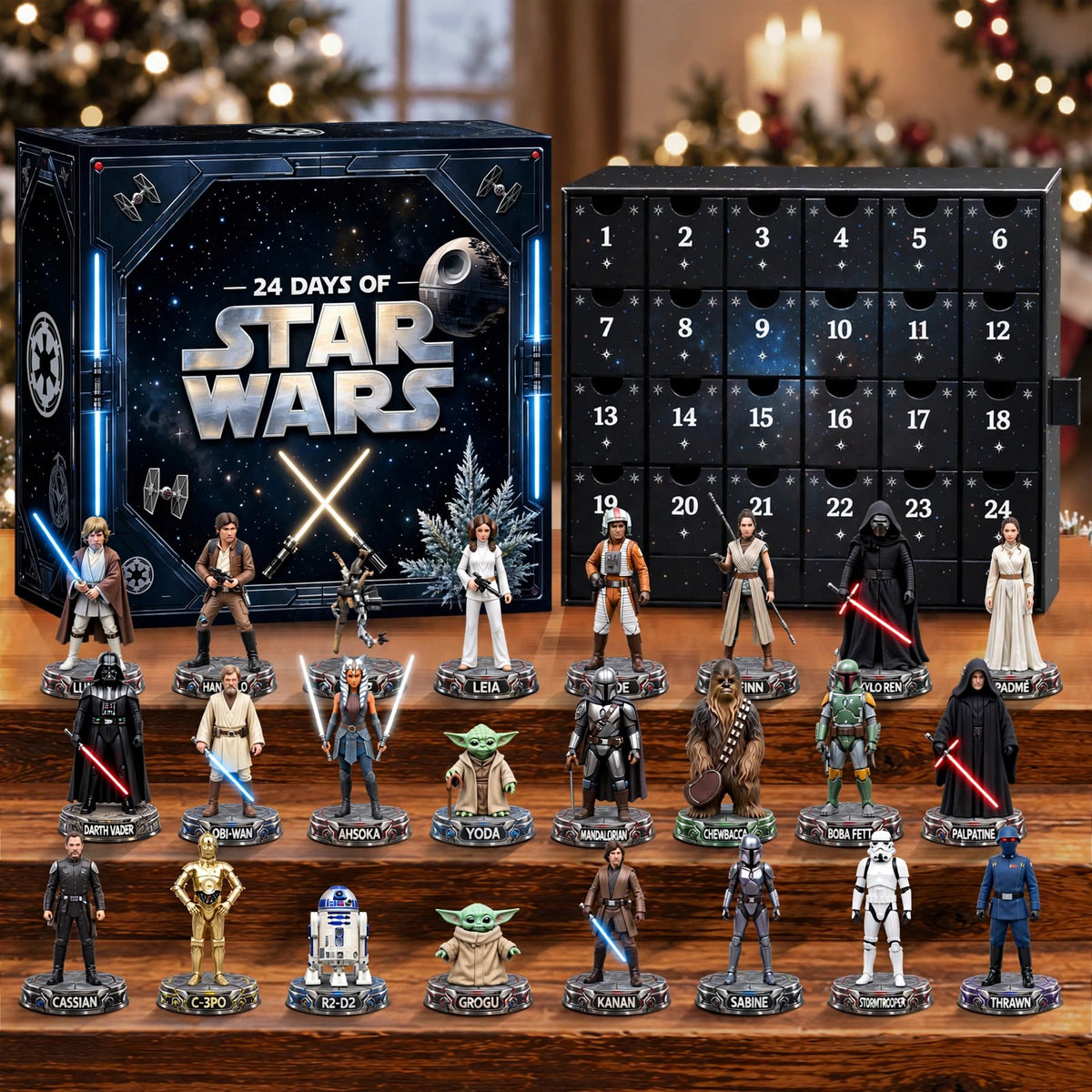 SIGNATURE ST X STARWAR ADVENTURE BESPOKE OFFICIAL 24-Day Game Day Surprise Countdown Box Limited Edition NDT NHM 100526