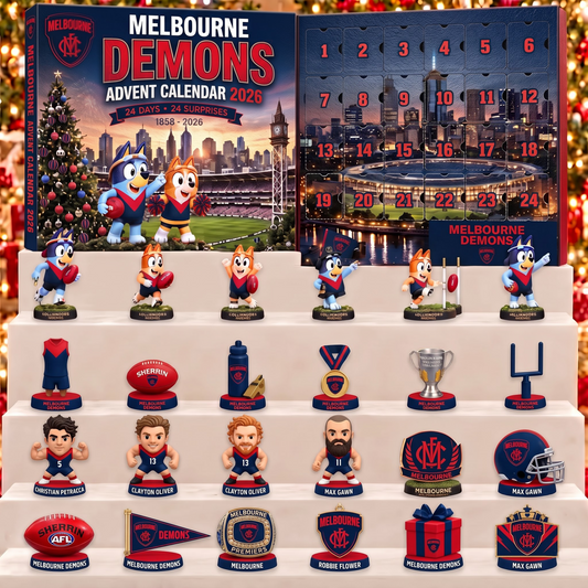SIGNATURE  X MD BESPOKE OFFICIAL AFL  24-Day Game Day Surprise Countdown Box Limited Edition NDT VHM 051026