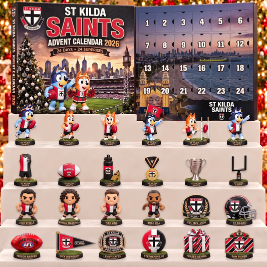 SIGNATURE  X SK BESPOKE OFFICIAL AFL  24-Day Game Day Surprise Countdown Box Limited Edition NDT VHM 051026