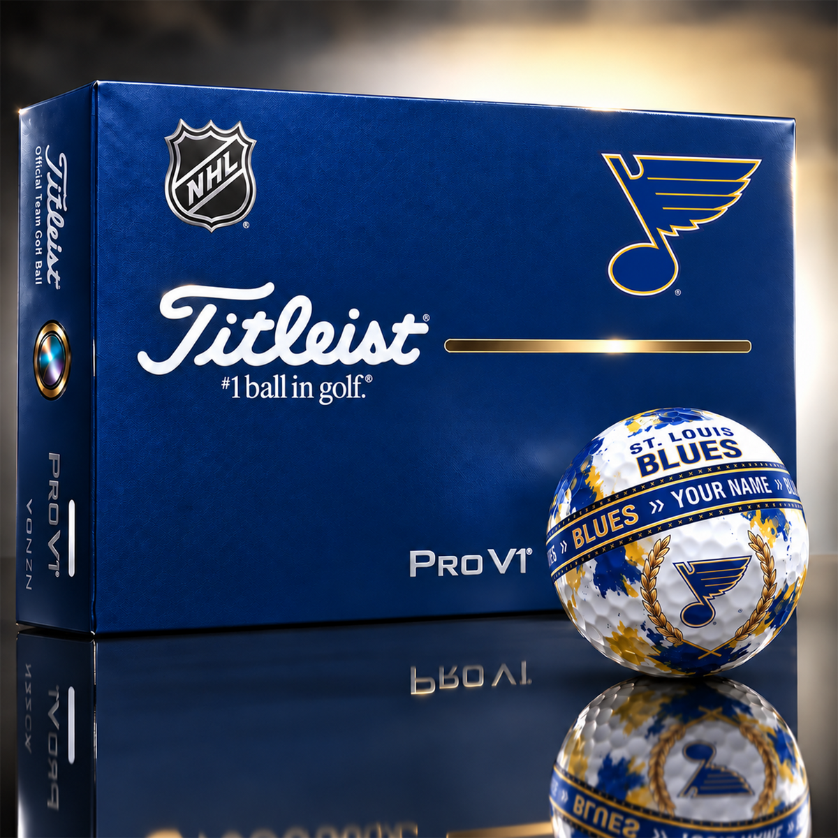 SLB x Premium NHL Titleist Pro V1 Golf Ball Set