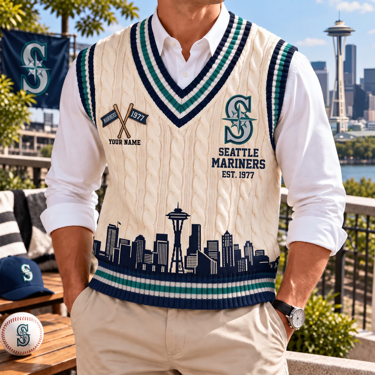 SM x Premium MLB Heritage Sweater Vest