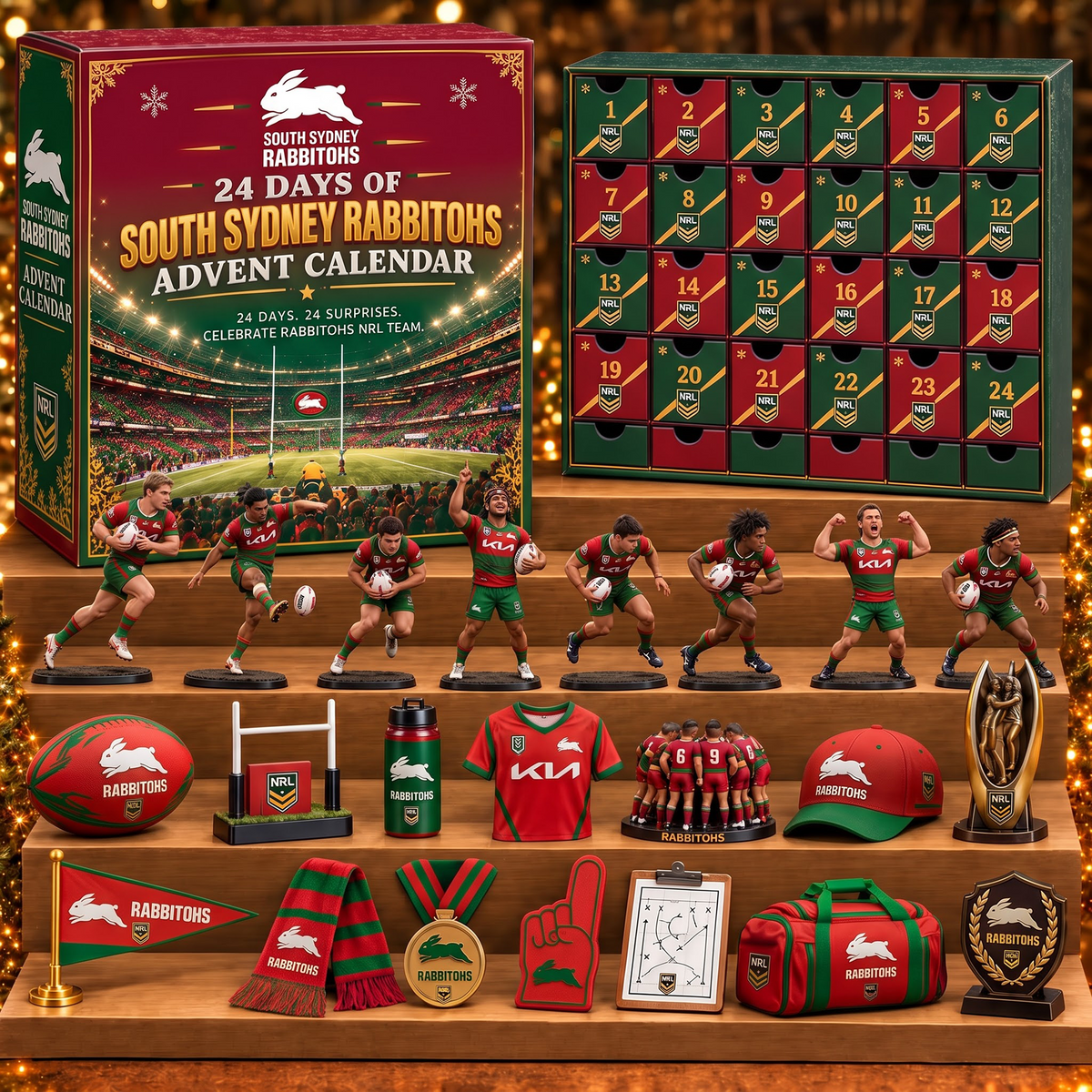 SOU X NRL 24 Days Countdown Christmas Advent Calendar