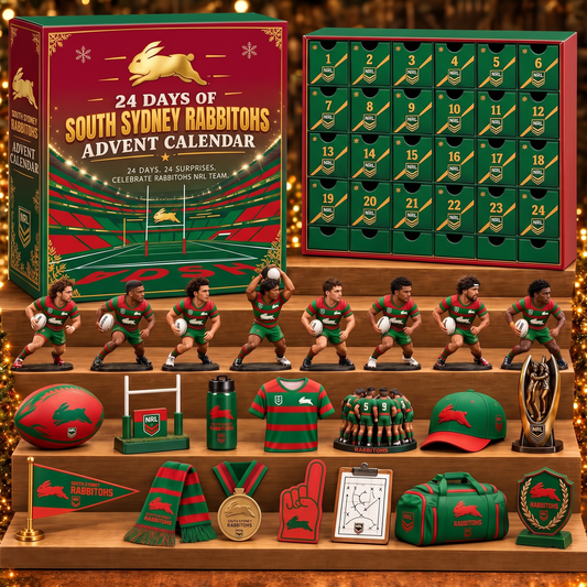 SOU X NRL Team Christmas Advent Calendar – 24 Days Mini Figure & Merchandise Collector Set