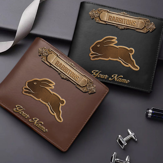SOU x NRL Premium Leather Wallet - Personalized Edition DatND DVT