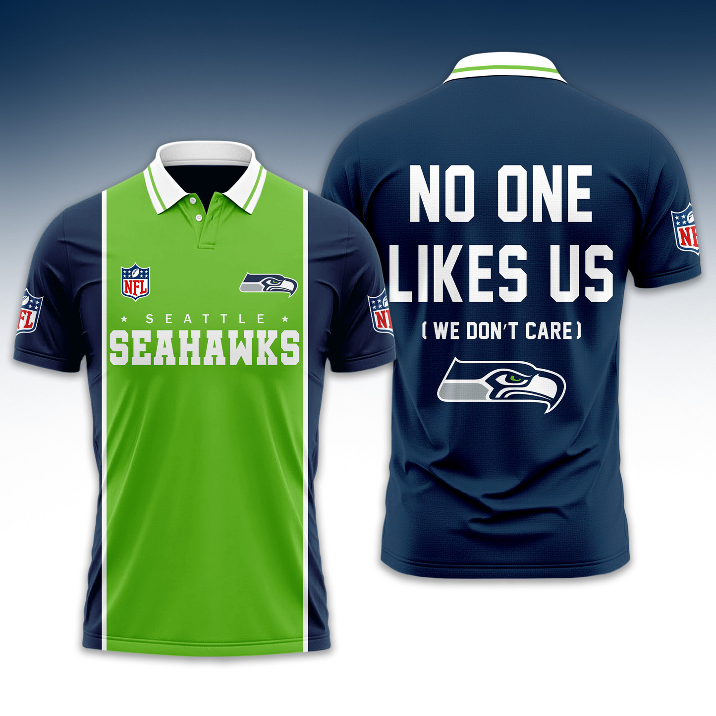 SS NFL No One Like Us Polo Shirt DDT HLPHUONG