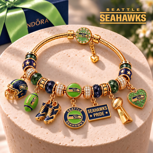 SS x Luxury NFL Gold Charm Bracelet
