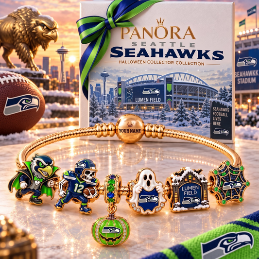 SS x Luxury NFL Gold Charm Halloween Bracelet