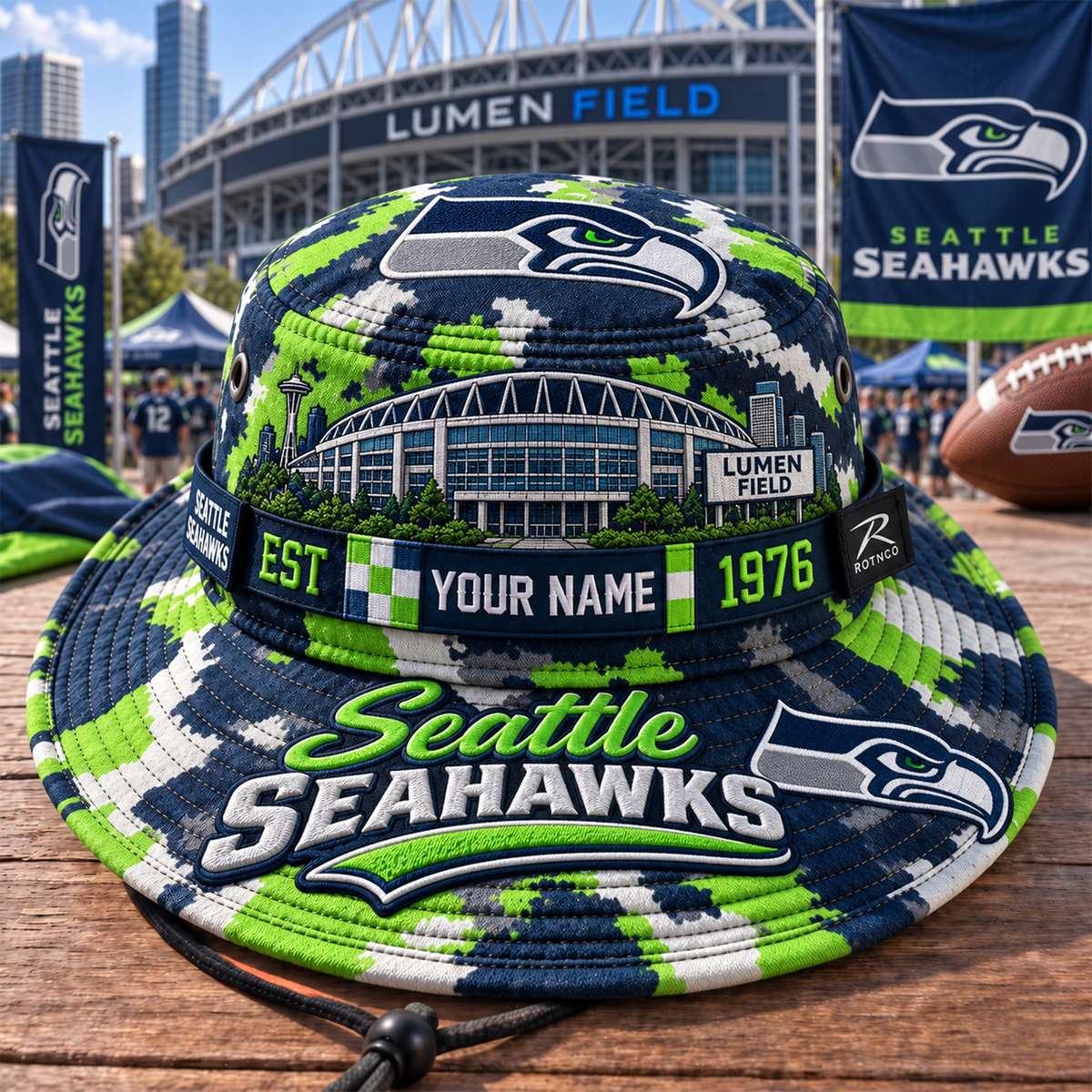 SS x PREMIUM NFL CAMO BOONIE HAT