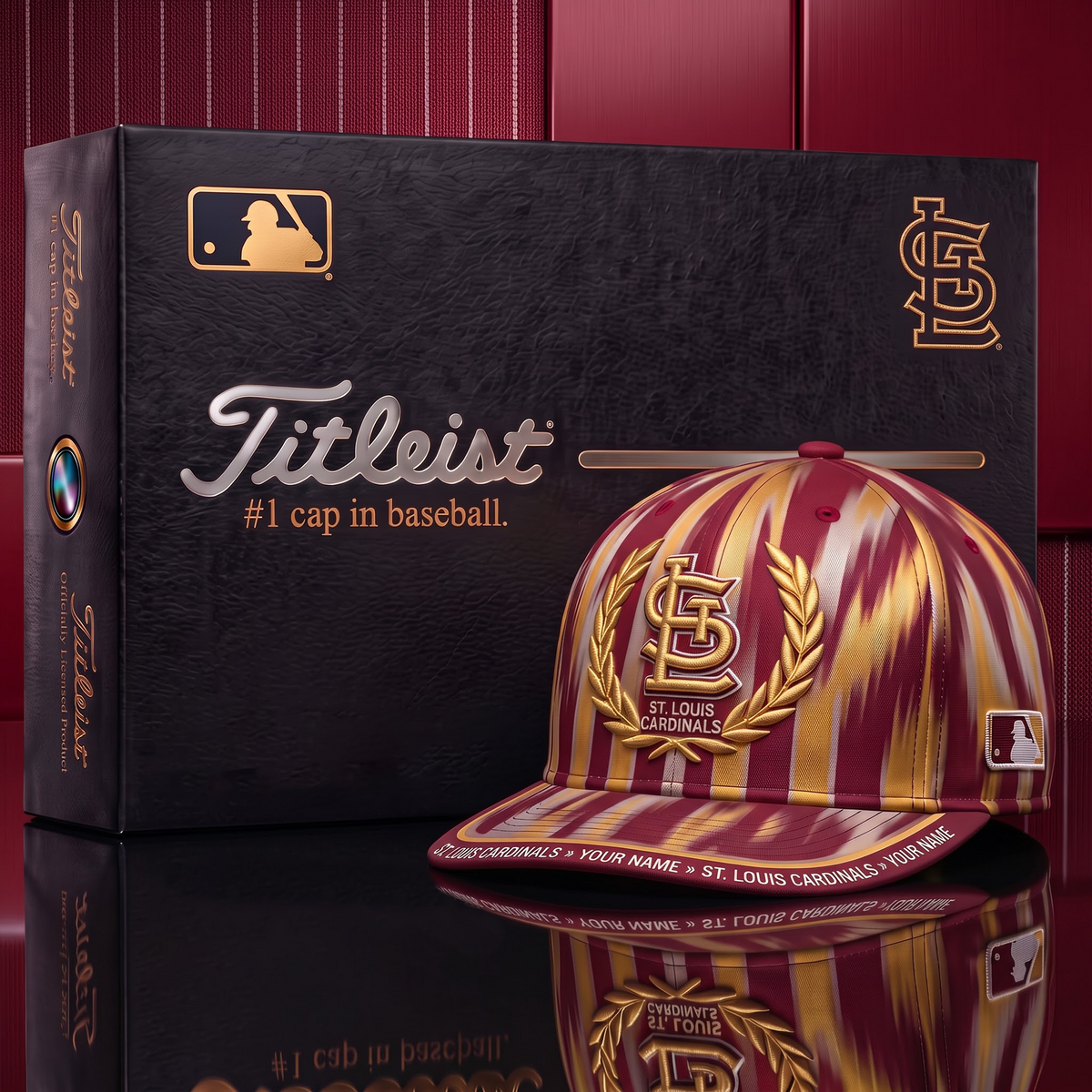 STL X MLB Personalized Snapback Hats New Collection 2409