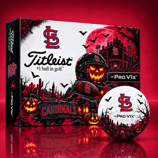 STL X MLB Spooky Halloween Golf Balls - Titleist Pro V1 Set