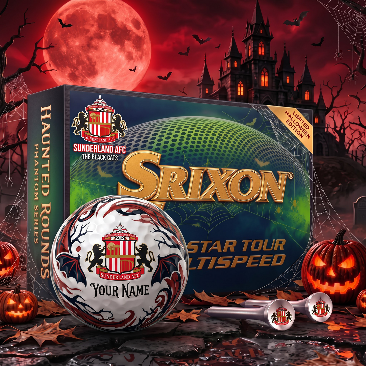 SUN X Premium EFL Halloween Golf Ball Limited Edition