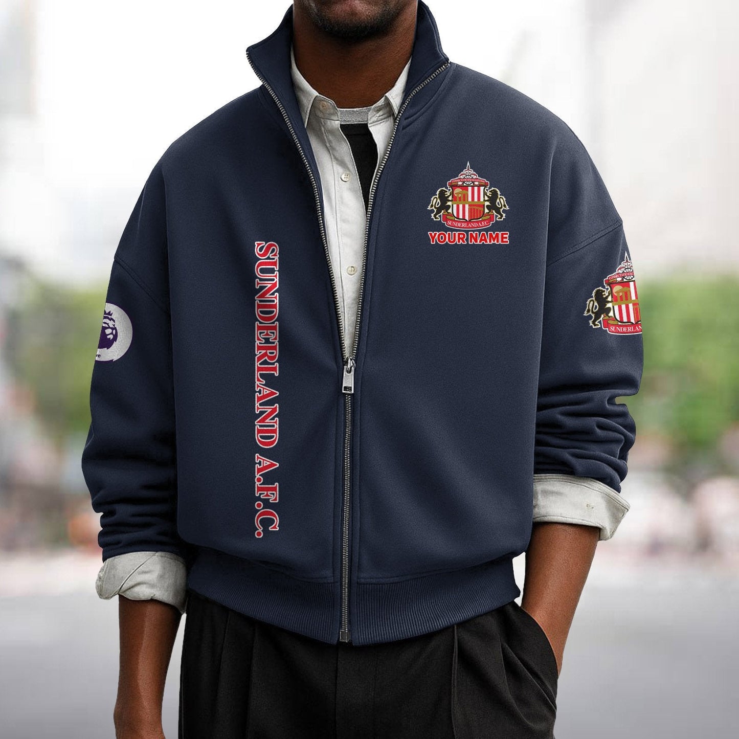 SUN x EPL Men's Zipper Sweatshirt DatND DVT