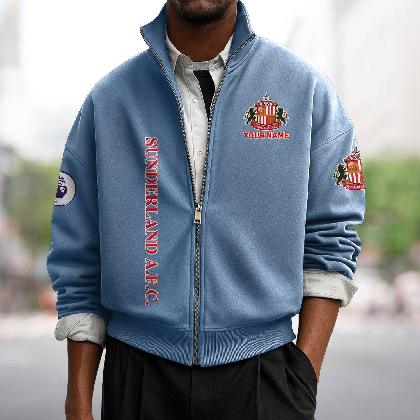 SUN x EPL Men's Zipper Sweatshirt DatND DVT