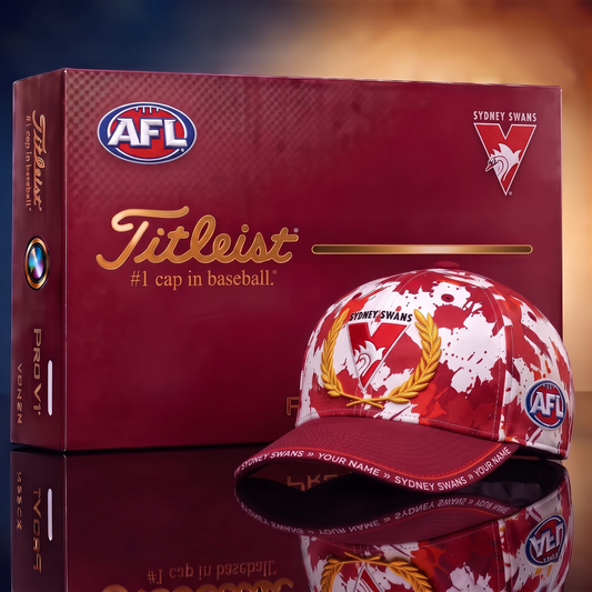 SYD X Premium AFL Titleist Baseball Cap with Gift Box