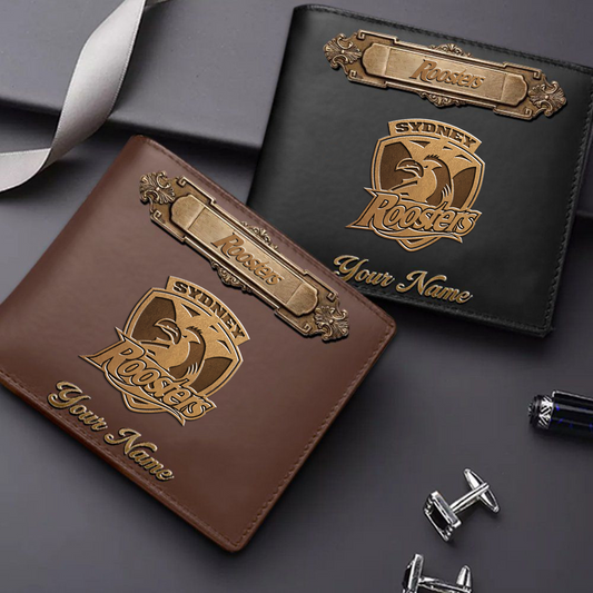 SYD x NRL Premium Leather Wallet - Personalized Edition DatND DVT
