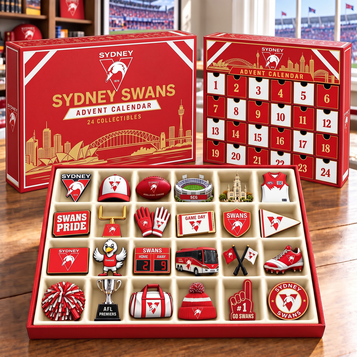 SYD x Premium AFL Team Christmas Advent Calendar