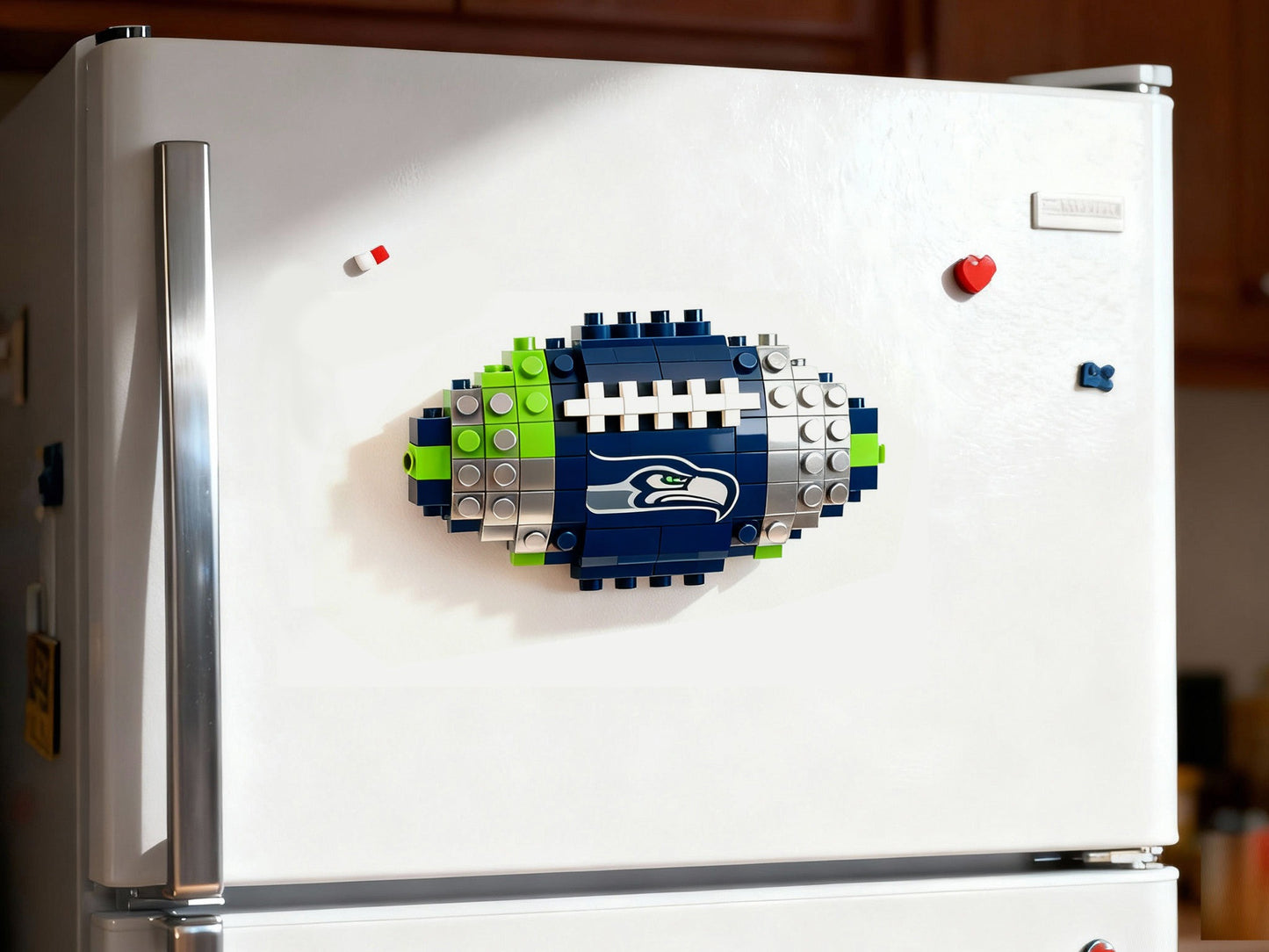 NFL Teams Fridge Magnet Building Block Set DDT CTND