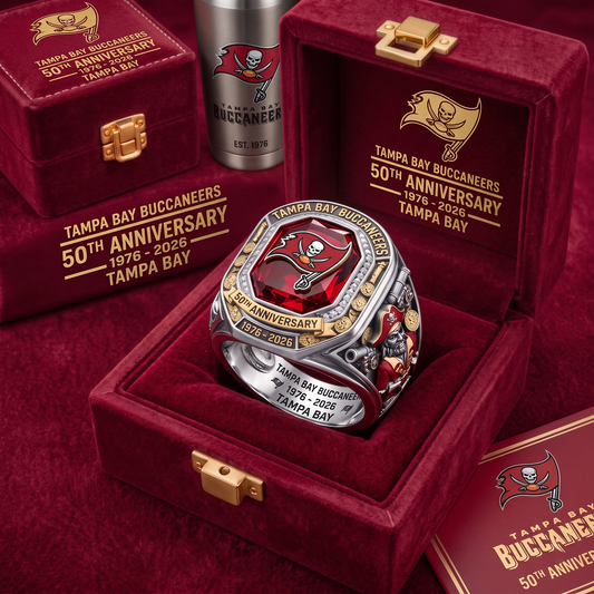 TB X Custom NFL Team Anniversary Collector's Ring Set