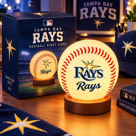 TB X MLB Baseball Night Light Lamp