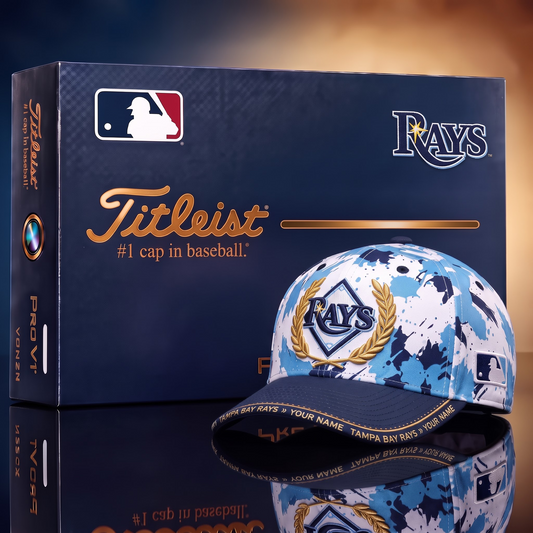 TB  X Premium MLB Titleist Baseball Cap with Gift Box