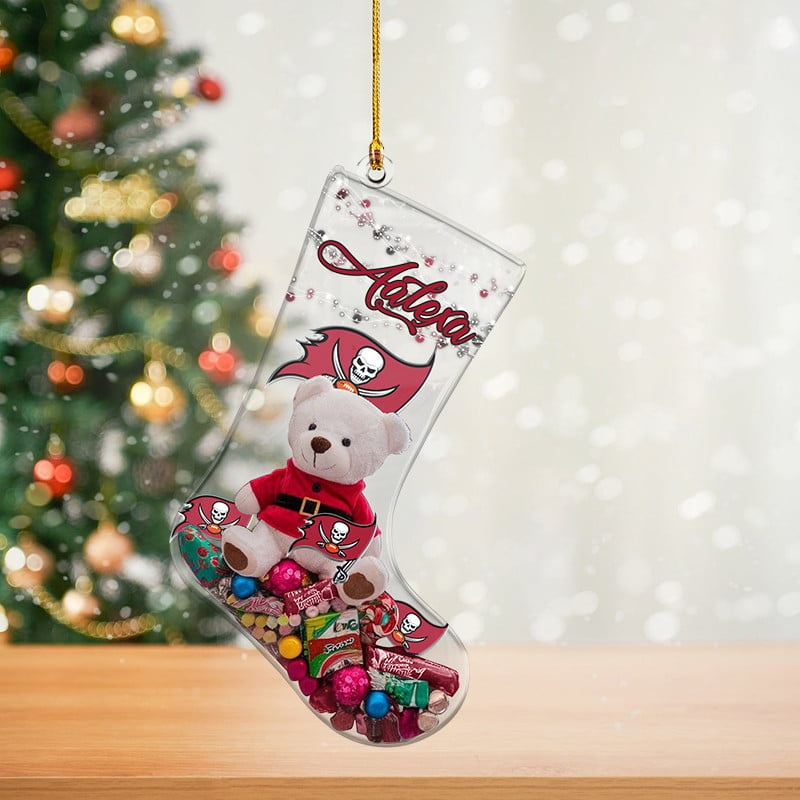 TB x NFL Christmas Personalized Acrylic Ornament DatND DVT
