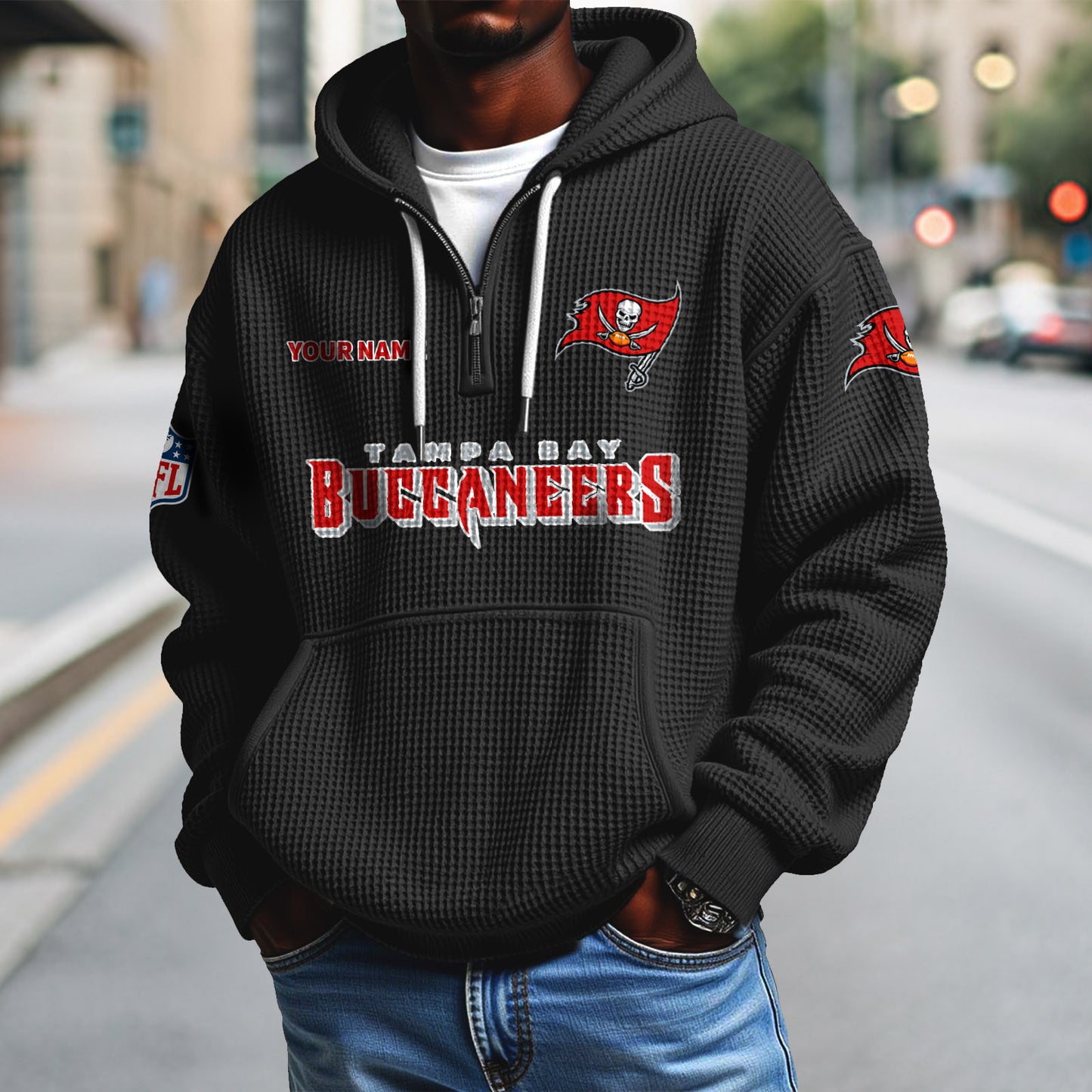 TB x NFL Waffle Hoodie DatND DVT