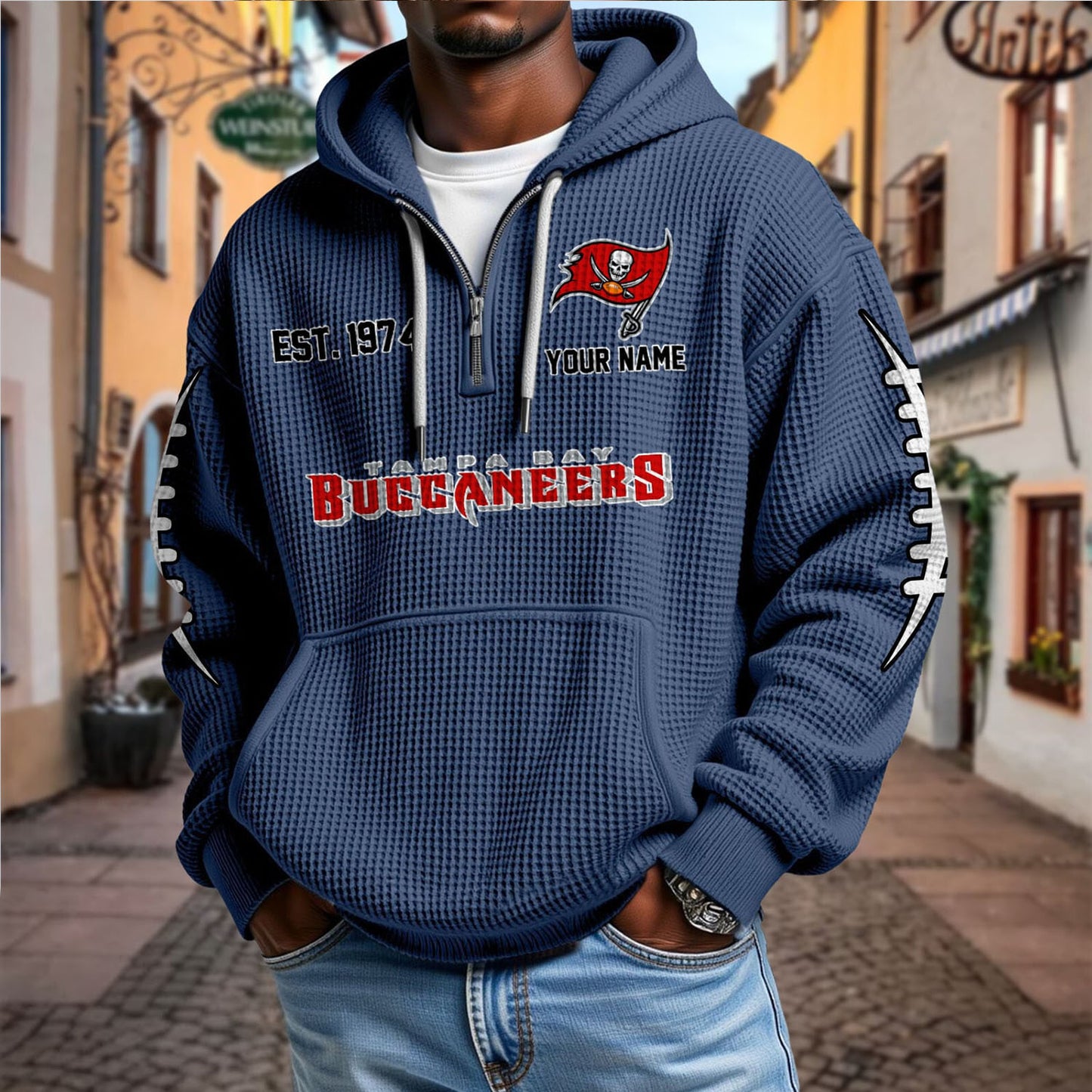 TB x NFL Waffle Hoodie DatND DVT