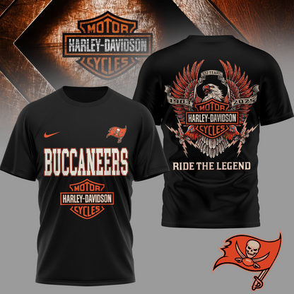 TBB Premium NFL 122 Year Motorcycle 3D Shirt DDT NTL