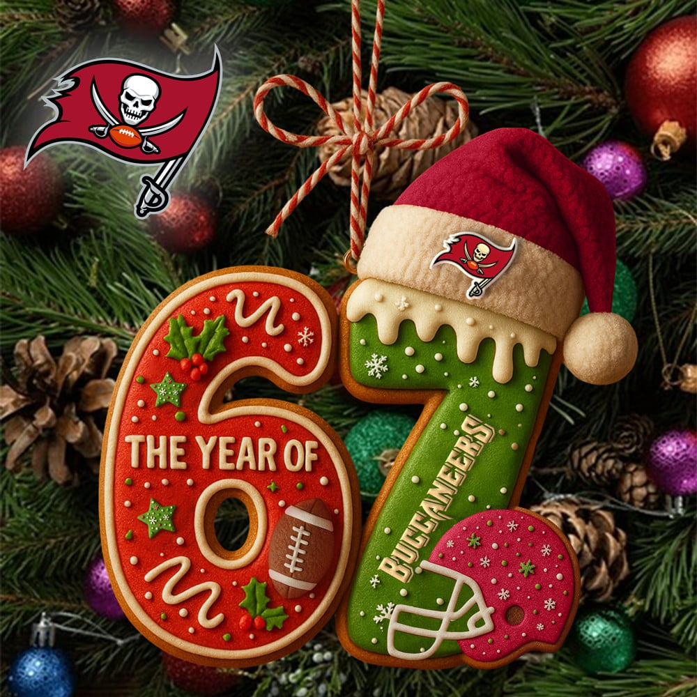 TBB Premium NFL 67 Hanging Ornament DDT NTL