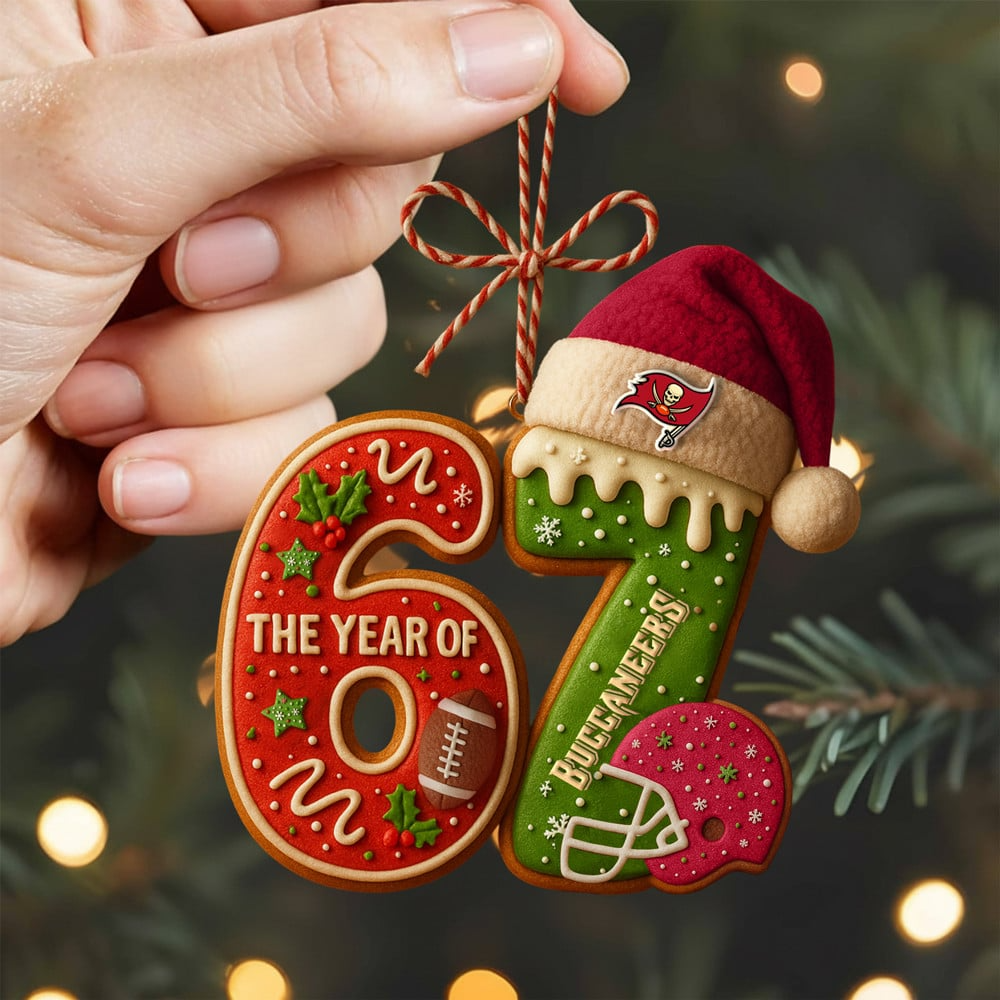 TBB Premium NFL 67 Hanging Ornament DDT NTL