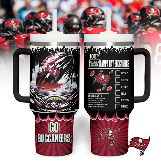 TBB Premium NFL Champion Energy Tumbler 40oz DDT CTND