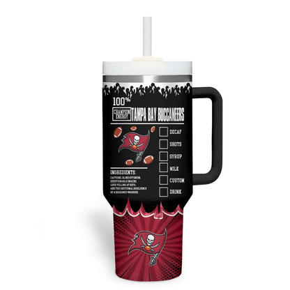 TBB Premium NFL Champion Energy Tumbler 40oz DDT CTND