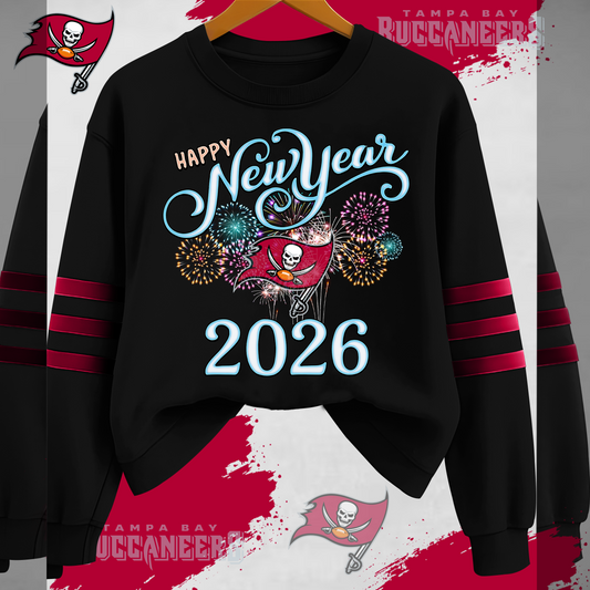 TBB Premium NFL Happy New Year 2026 Sweatshirt DDT CTND