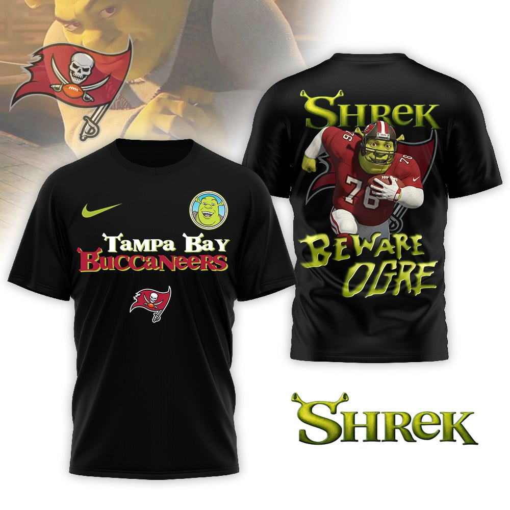 TBB Premium NFL Shrek 3D Shirt DDT CTND
