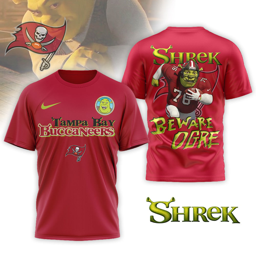 TBB Premium NFL Shrek 3D Shirt DDT CTND