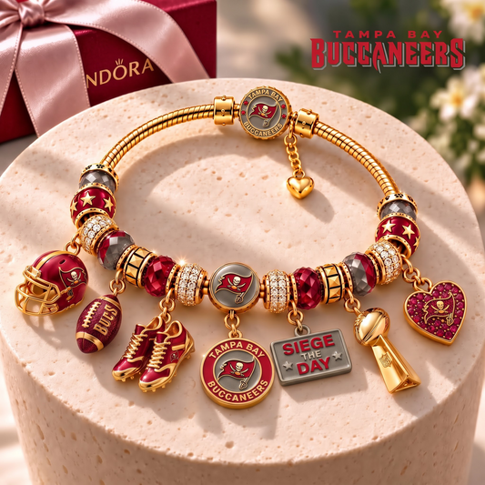 TBB x Luxury NFL Gold Charm Bracelet