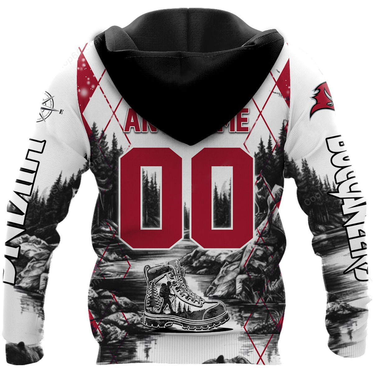 TBB x NFL Hiking 3D Hoodie DDT CTND