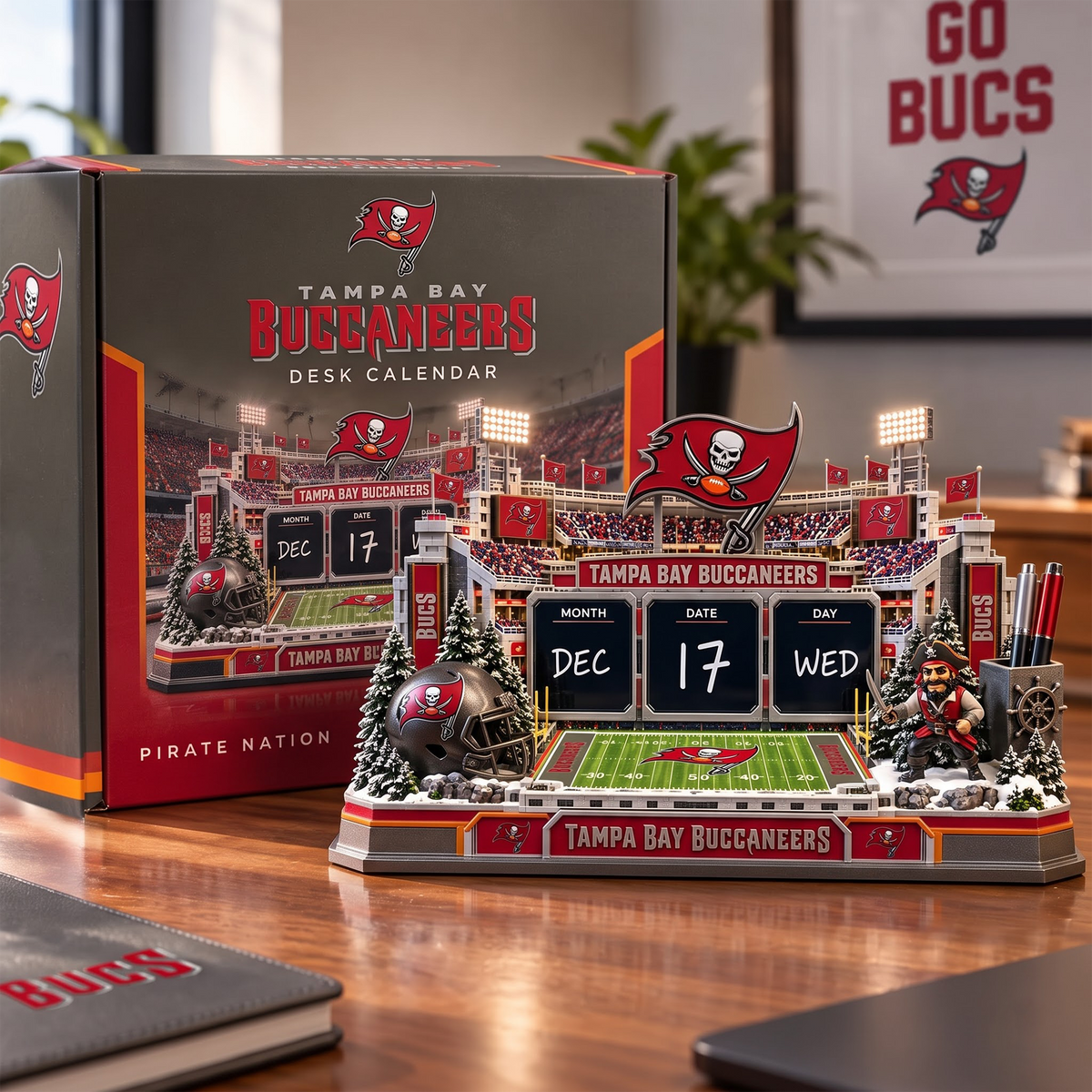 TBB x NFL Write-On Calendar With Pen