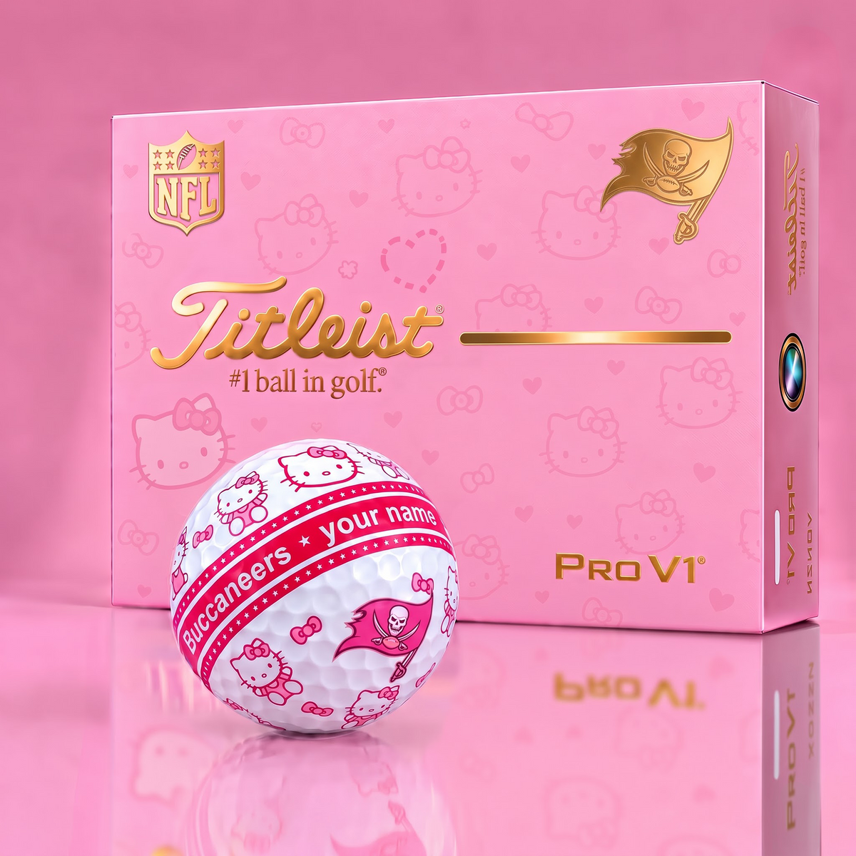 TBB x Personalized NFL Hello Kitty Women’s Golf Gift Set