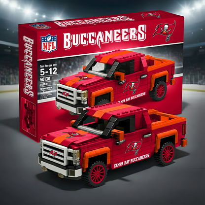 NFL 3D Racing Truck Model Building Block Set 0212 NAK NHT