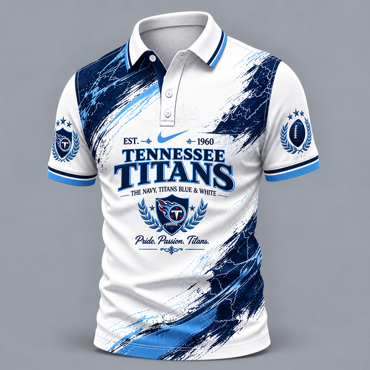 TEN X Premium NFL Classic Fan polo
