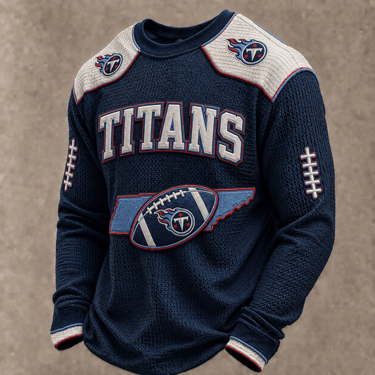 TEN X Premium NFL  Vintage Baseball Stitch Sweatshirt