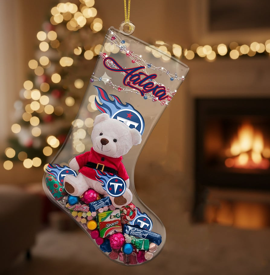 TEN x NFL Christmas Personalized Acrylic Ornament DatND DVT