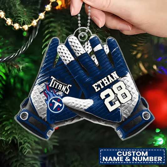 TEN x NFL Customized Christmas Acrylic Ornament DATND TANTD
